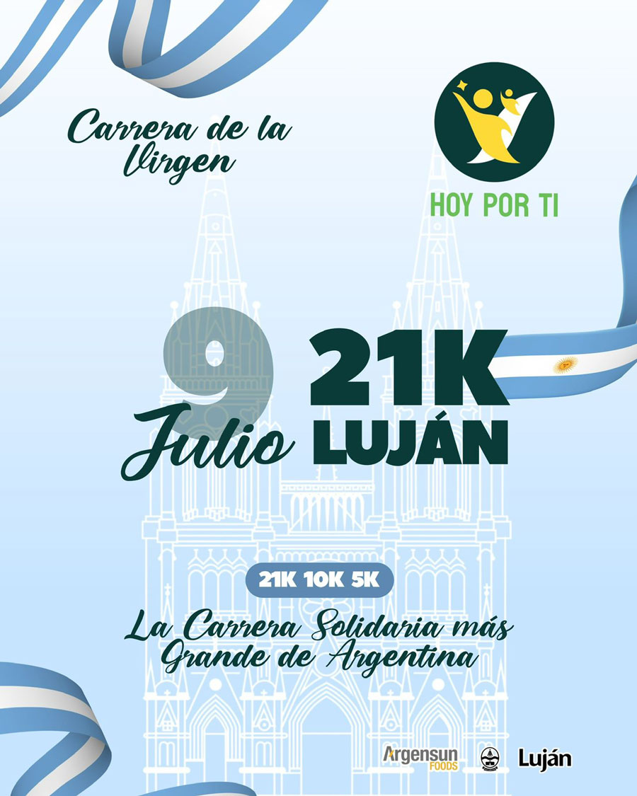 Carrera de la Virgen 2026 · Luján
